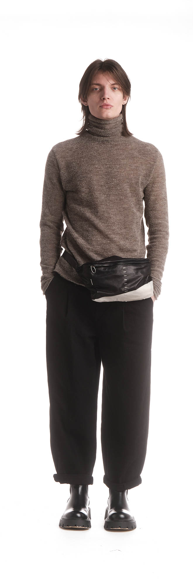 daniele basta leather and silver bags - WEARING